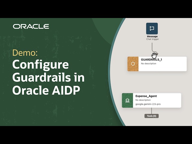 How to Configure Guardrails in Oracle AI Data Platform