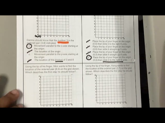 Problem Solving Using Coordinate Grids