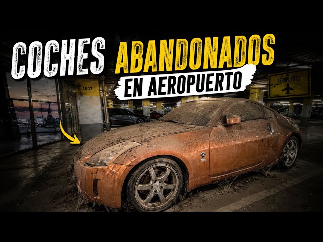 ✅ COCHES ABANDONADOS EN EL PARKING DEL AEROPUERTO DE BARCELONA