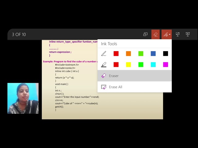 Chapter 8 : function overloading and member function
