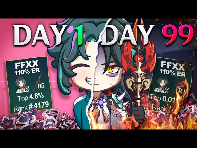 I Spent 100 Days farming Long Night's Oath for Xiao