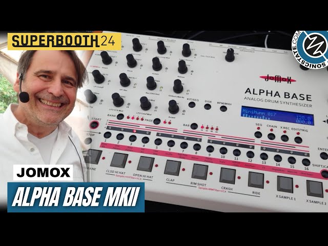 SUPERBOOTH 2024: Jomox - Alphabase MKII Drum Machine