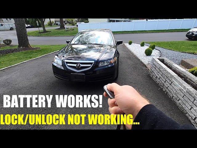 Keyless Entry Not Working? Try This!