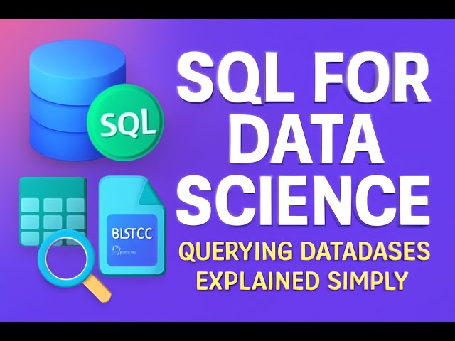 🗄️ SQL for Data Science – Querying Databases Explained SimplyDescription: