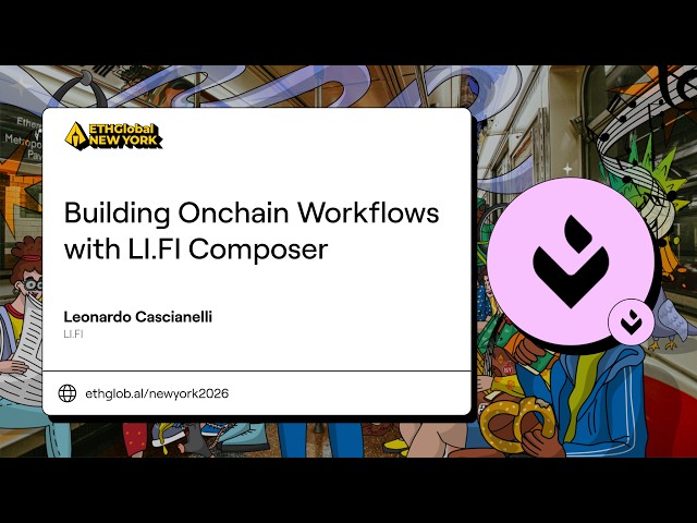 Building Onchain Workflows with LI FI Composer I Leonardo Cascianelli
