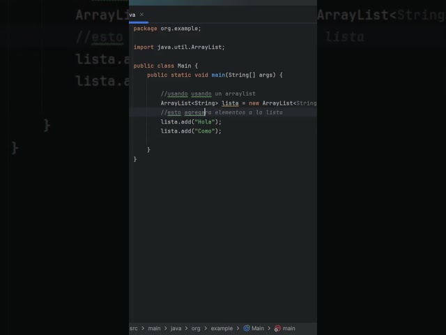 ArrayList en java #java #programming #music