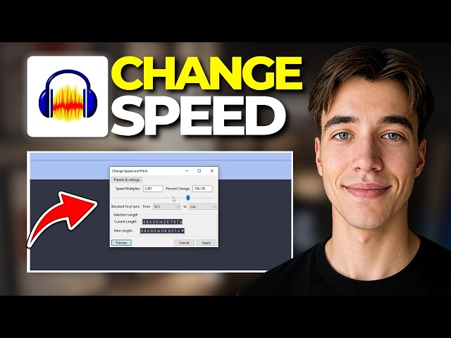 How To Change Speed In Audacity Without Chipmunk Effect | Tutorial 2026