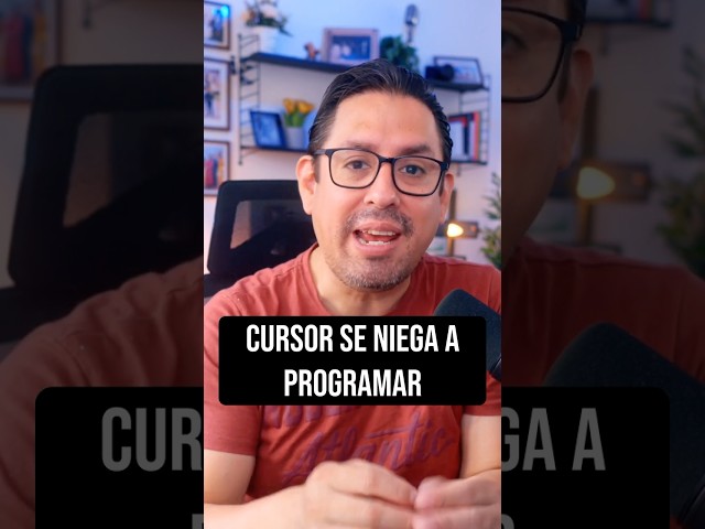 La IA se rebela de nuevo: ¡Cursor se negó a escribir código!