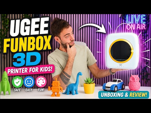 UGEE FunBox Review – The Best Kid-Friendly 3D Printer of 2026?