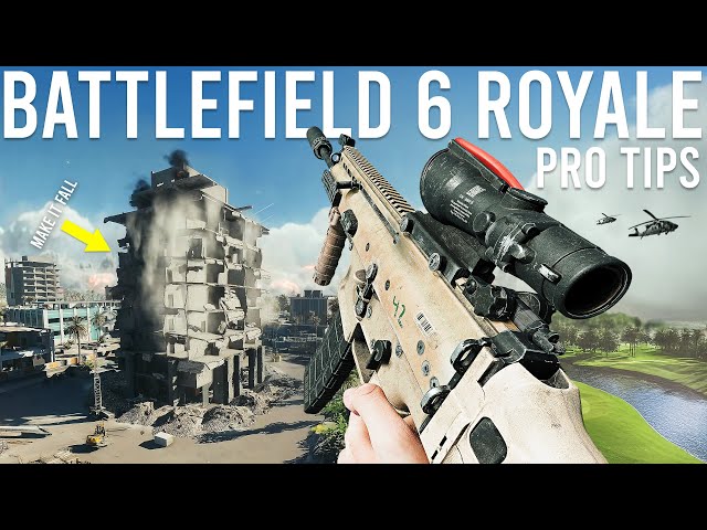 Battlefield 6 Battle Royale Pro Tips and Secrets... ( REDSEC )