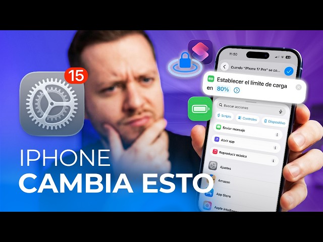 15 AJUSTES que debes CAMBIAR en tu iPhone YA