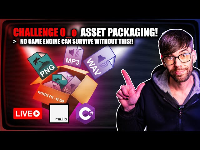 C# + Raylib Asset Packager LIVE - Can I Build It Without Breaking Everything?