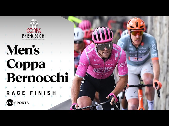 SUPER CLOSE FINISH! 😳 | 2026 Men's Coppa Bernocchi Final KM's | TNT Sports Cycling