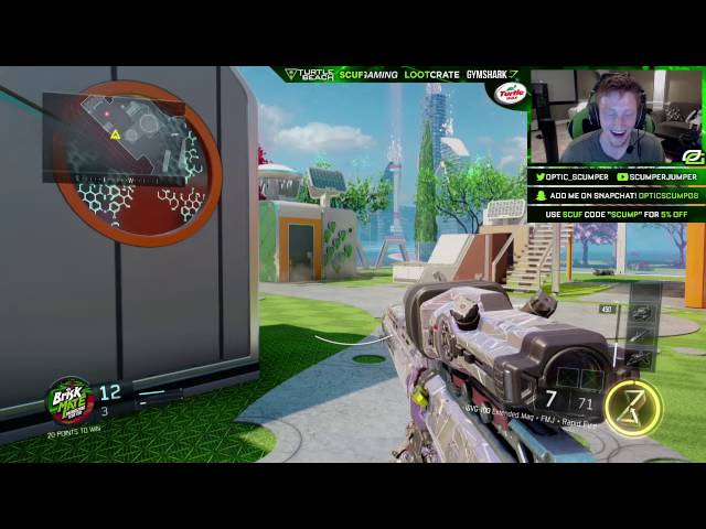 OpTic Scump vs. FaZe Censor $200 1v1