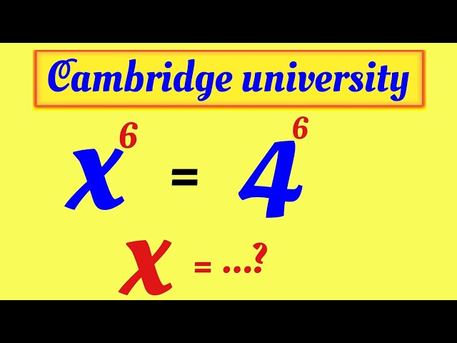 A Harvard University interview math tricks | algebra math test #matholympiadquestion #viralmathsHowA