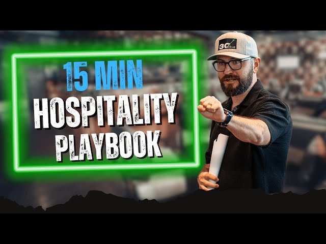 Skip 10 years of Hospitality Training Mistakes in 15 minutes…