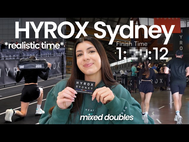 the reality of HYROX as a beginner: SYDNEY 2026 *vlog & debrief*