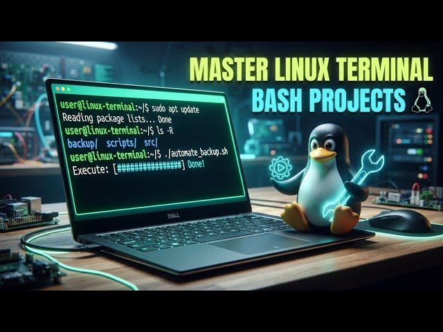 Master the Linux Terminal in Minutes: CLI Basics & BASH Projects