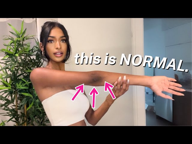 SHOWER + BODYCARE ROUTINE  | MELANIN FRIENDLY! GLOWY SKIN + FEMININE TIPS + HYPERPIGMENTATION