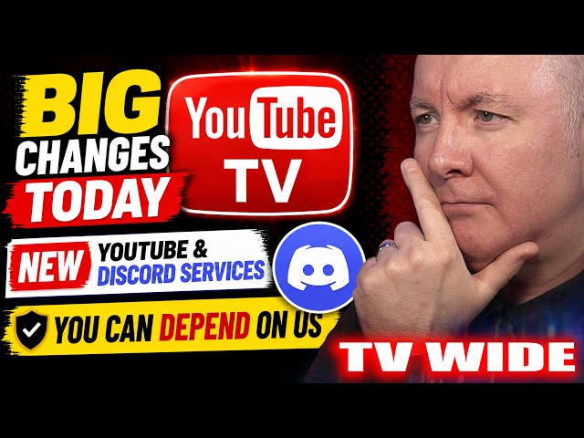 Big Changes Today! New YouTube, TV & Discord Services Revealed | Martyn Lucas Investor