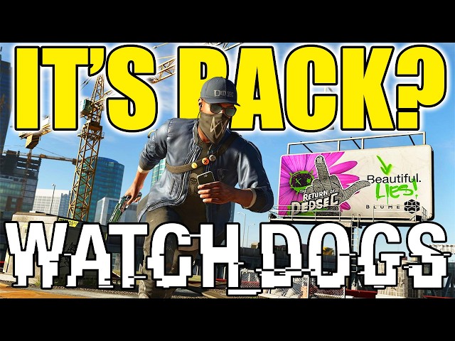 What Are They Doing With Watch Dogs Now?