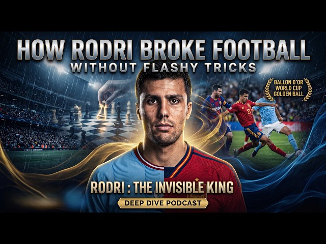 Rodri: The Defensive Midfielder Who Outsmarted Messi & Won EVERYTHING
