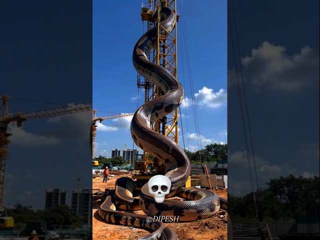 big snake transformation 💀