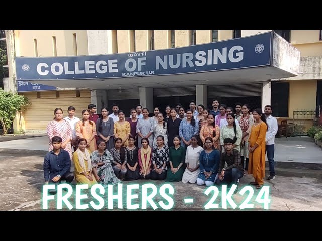 Fresher's Party 2k24 | GSVM Medical College, Kanpur #bscnursing