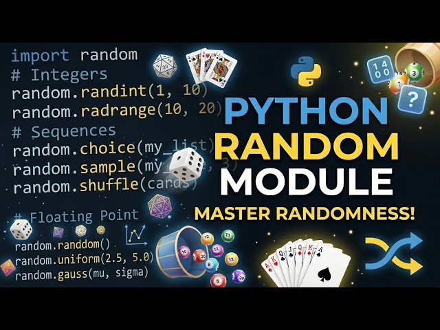 84 🐍 Python Random Module