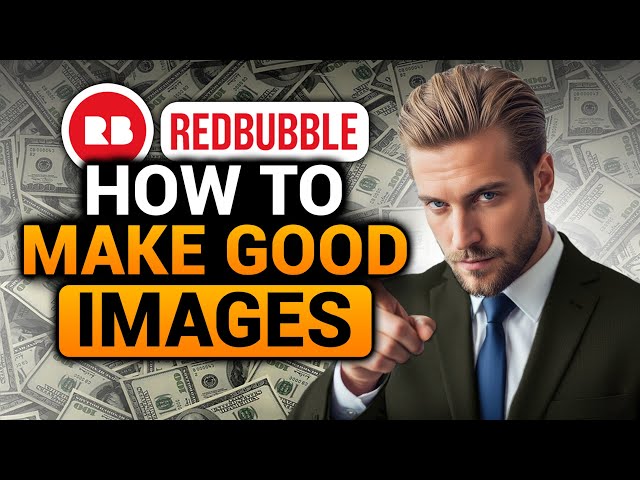 How To Make Good Images For Redbubble (𝟮𝟬𝟮𝟲) | 100% WORKS | NO Yapping, To The Point! | FAST & EASY