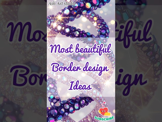 3 easy line border designs Project Work Designs/Corner and Side Border Design/Border Design/