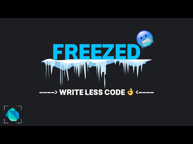 Flutter Freezed | Code Generation