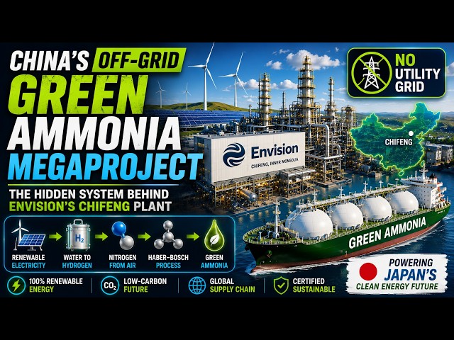 Inside China's Off Grid Green Ammonia Megaproject (No Utility Grid)