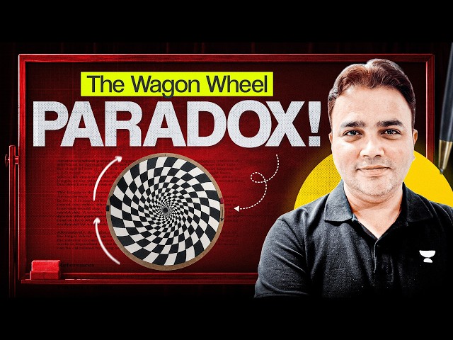 The Spinning Wheel Paradox that Tricks your Eyes! | JEE 2027 Physics