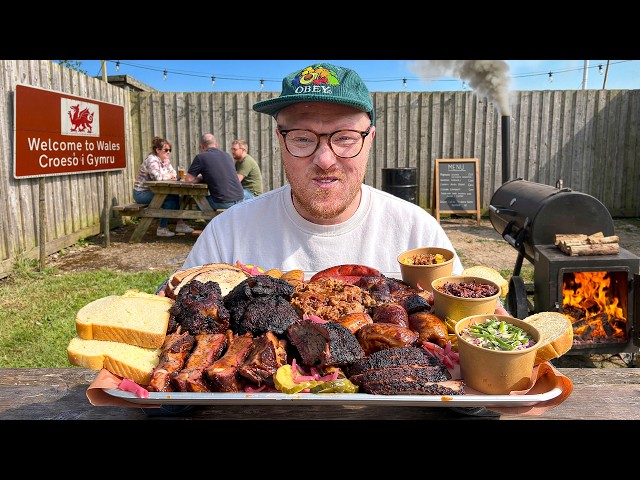 I Tried a Hidden Backyard BBQ Restaurant in Wales (& Huge SURPRISE)