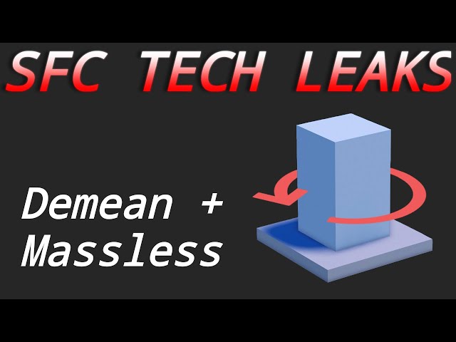 SFC Tech Tutorials: Demean with Massless - ROBLOX, Plane Crazy