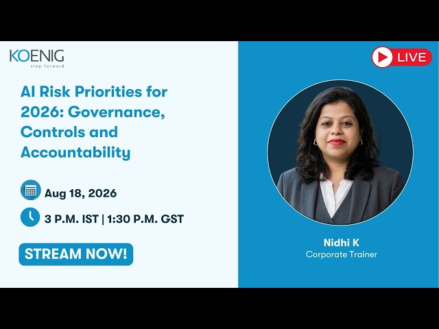 AI Risk Priorities for 2026: Governance, Controls and Accountability
