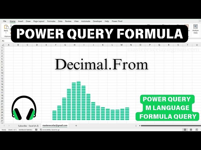 Decimal.From | Power Query formula in excel | AI Podcast in English