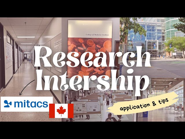 Research Internship in Canada | Application & Tips