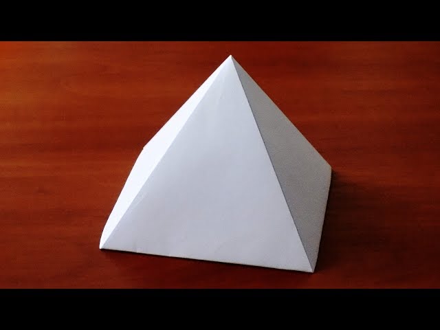 How to make Paper Pyramid ( very easy ) | DIY Crafts