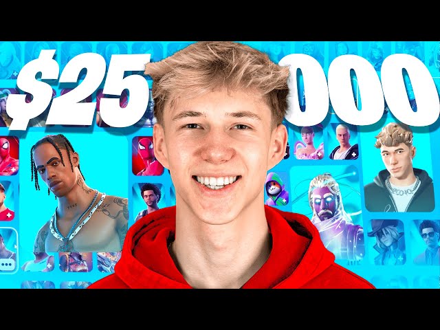 World’s 1st look at MrSavage’s Fortnite Locker!