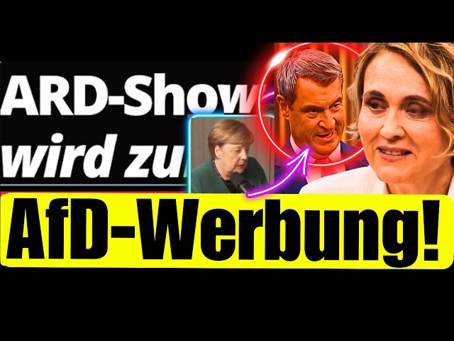 'Merkel hat das auch gesagt' - Söder wegen AfD so verzweifelt dass er Mutti Merkel zitieren muss !