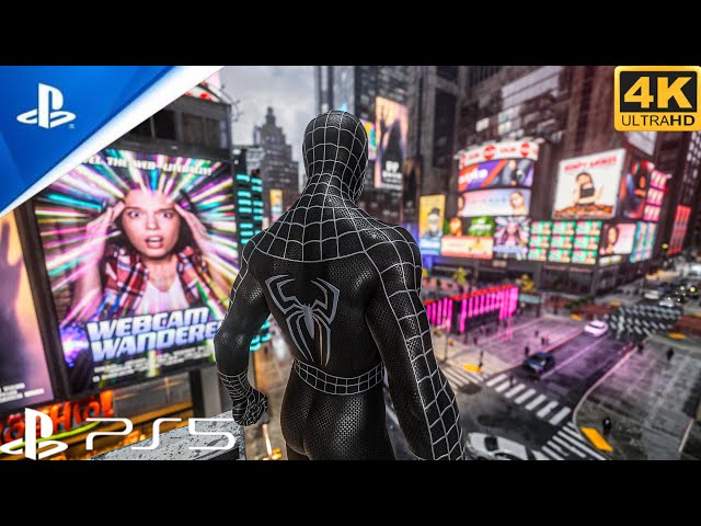 Evil Tobey Maguire Spiderman 2 Ps5 Slim free roam 4K HDR No Hud