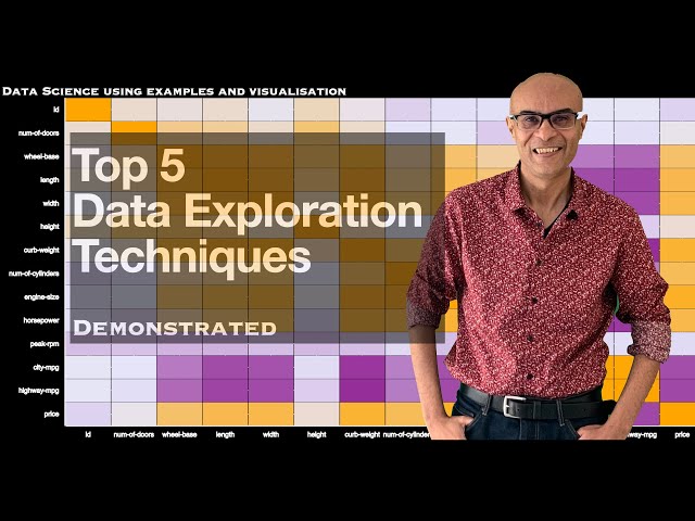 Top 5 Data Exploration techniques - Demonstrated