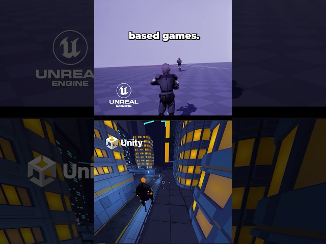 I Made the Same Game in 2 Engines #unity #unrealengine #gamedev #gamedevlife #gaming