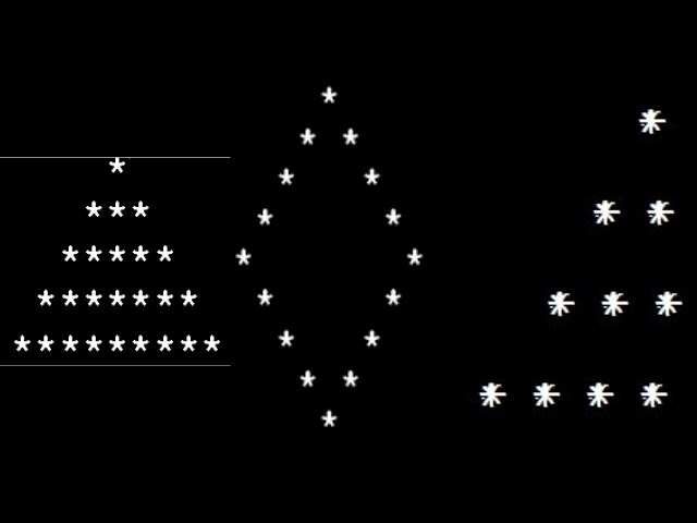 Shapes in C++ Using Nested Loops and Pattern | Drawing Shapes in C++ | Creating Shapes Patterns Urdu