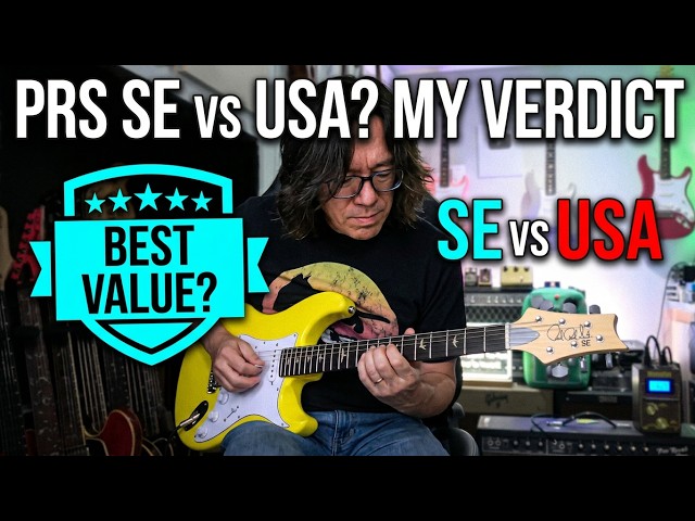 My Thoughts on PRS SE Silver Sky vs USA Silver Sky