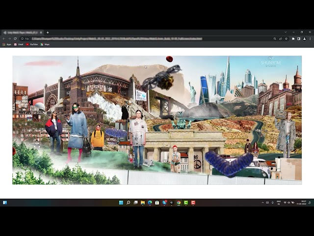 Interactive Website Homepage | Unity3D-Powered 3D Web Experience | Shunyam Studio