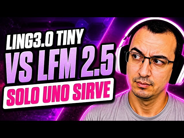 Ling3.0 Tiny vs LFM 2.5 8B A1B ⚖️ Which is the BEST Tiny AI Model?
