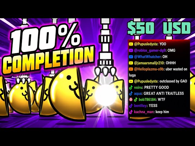 I Spent $50 of Catfood to Speedrun Battle Cats